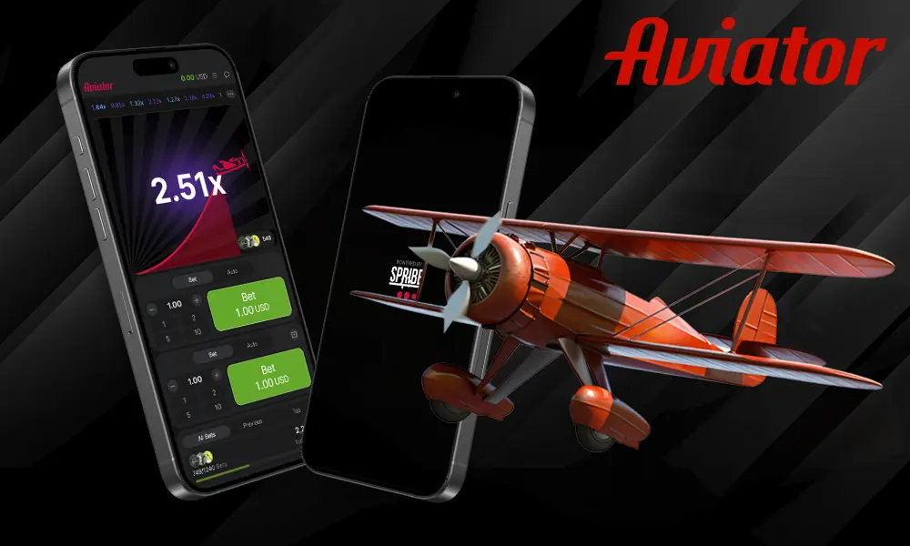 Mobile application for the Aviator game