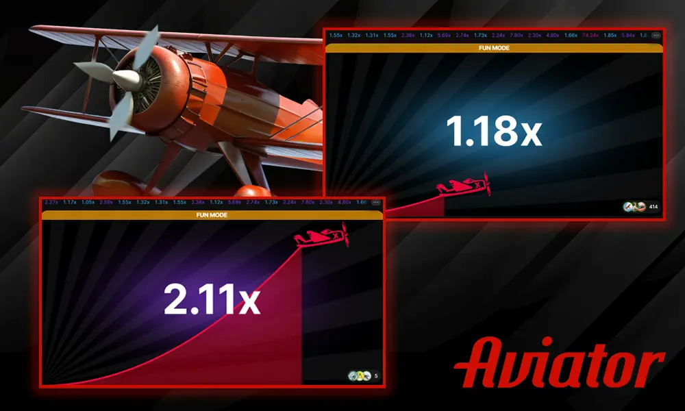 Information about Multiplier Display in Aviator